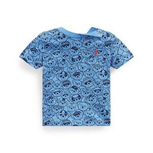 NWOT Ralph Lauren Baby Boys Polo Bear Cotton Jersey T Shirt Blue 12 Month